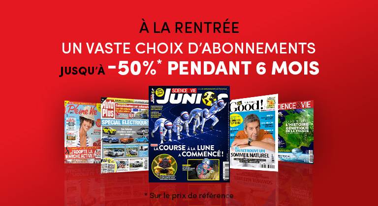Jusqu'à -50% sur des abonnements pour toute la famille