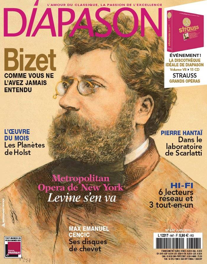 La Une de Diapason n°647 du 27/05/2016