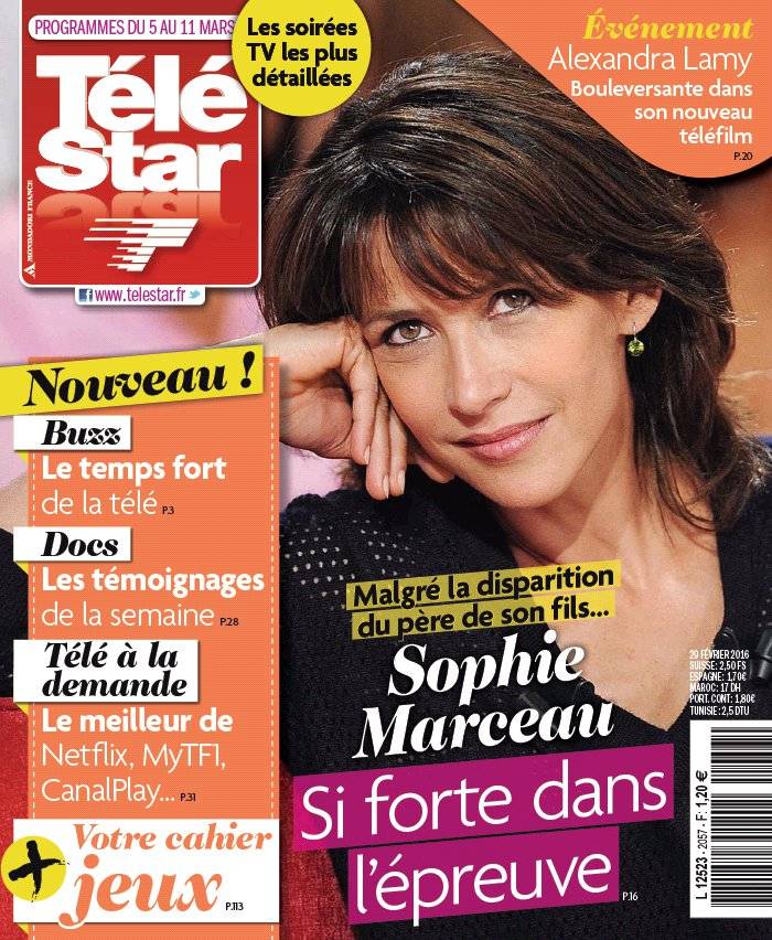 La Une de Télé Star n°2057 du 29/02/2016