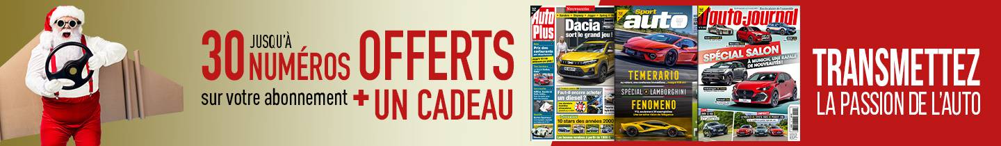 Testez l'abonnement  Auto Plus  à prix spécial Fêtes !