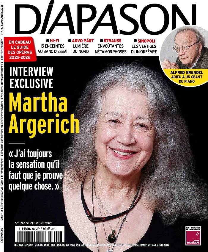 La Une de Diapason n°747 du 22/08/2025