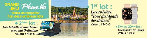 Participez au jeu concours - Découvrez nos offres d’abonnement Pleine Vie