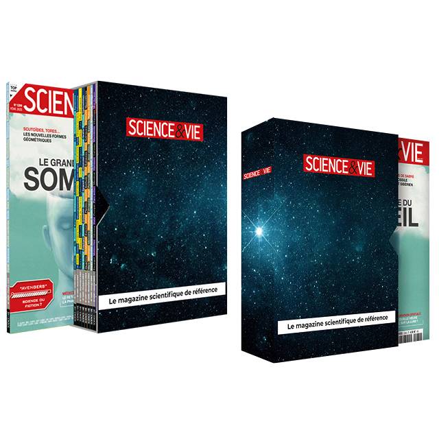 Lot de 2 coffrets de rangement SCIENCE & VIE