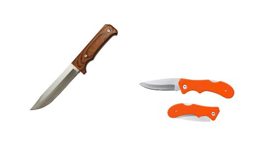 LOT Couteau pliable + Dague