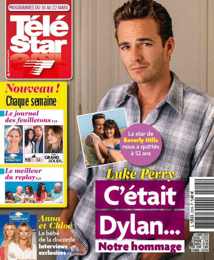 La Une de Télé Star n°2215 du 11/03/2019