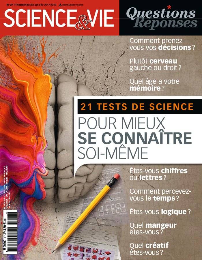 La Une de Science & Vous par Science et Vie n°27 du 15/12/2017