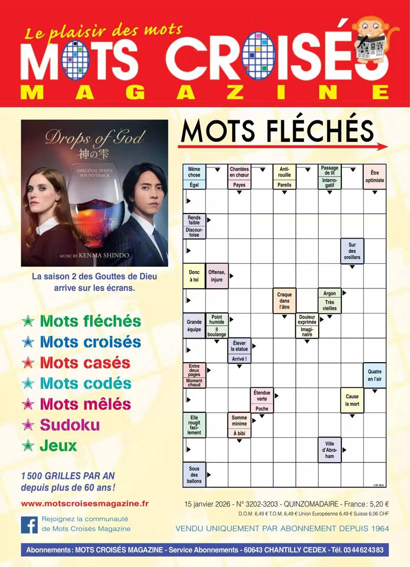 Abonnement Mots croisés Magazine | La référence des passionnés de jeux de  lettres – KiosqueMag