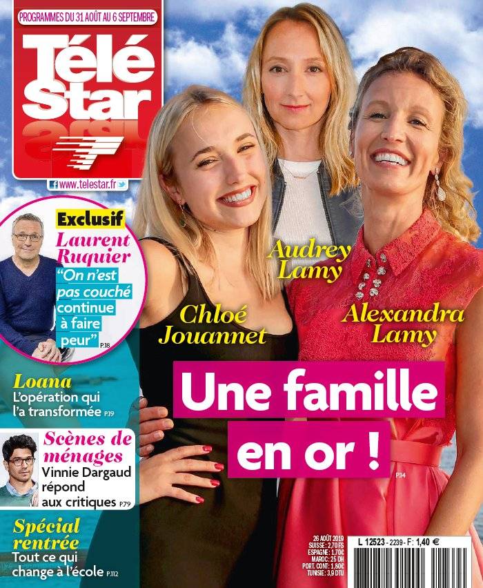 La Une de Télé Star n°2239 du 26/08/2019