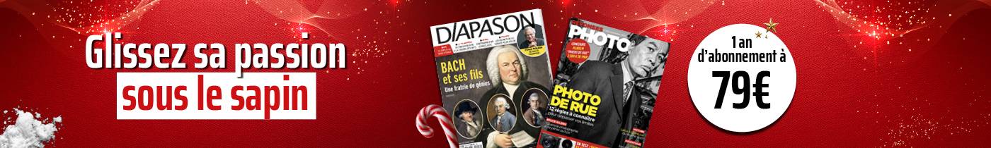Cette année : Offrez-lui sa passion sous le sapin