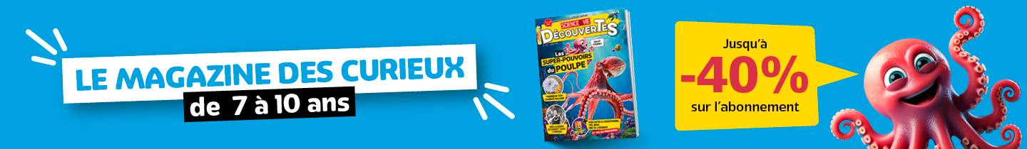 Profitez de nos offres d’abonnement pour vos enfants de 7 à 10 ans !