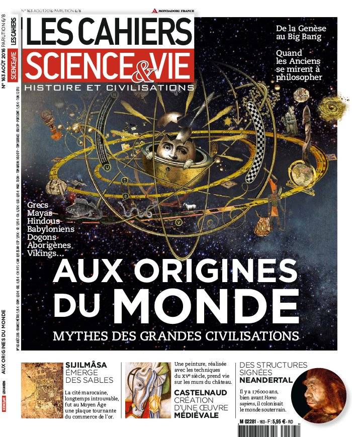 La Une de Les Cahiers de Science et Vie n°163 du 20/07/2016