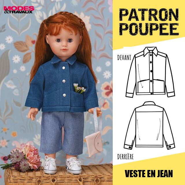 Patron enfant - Veste en jean (modèle York)