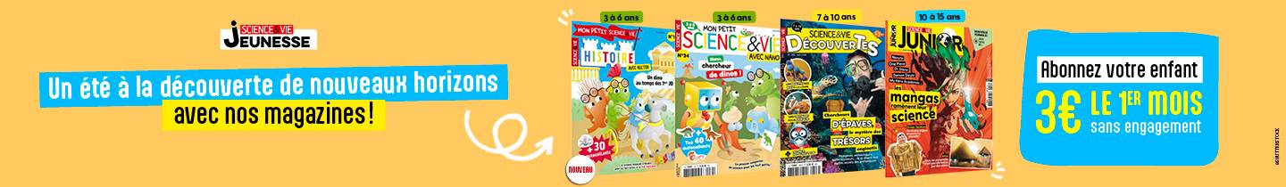 Profitez de nos offres d'été pour faire découvrir un magazine jeunesse à votre enfant !