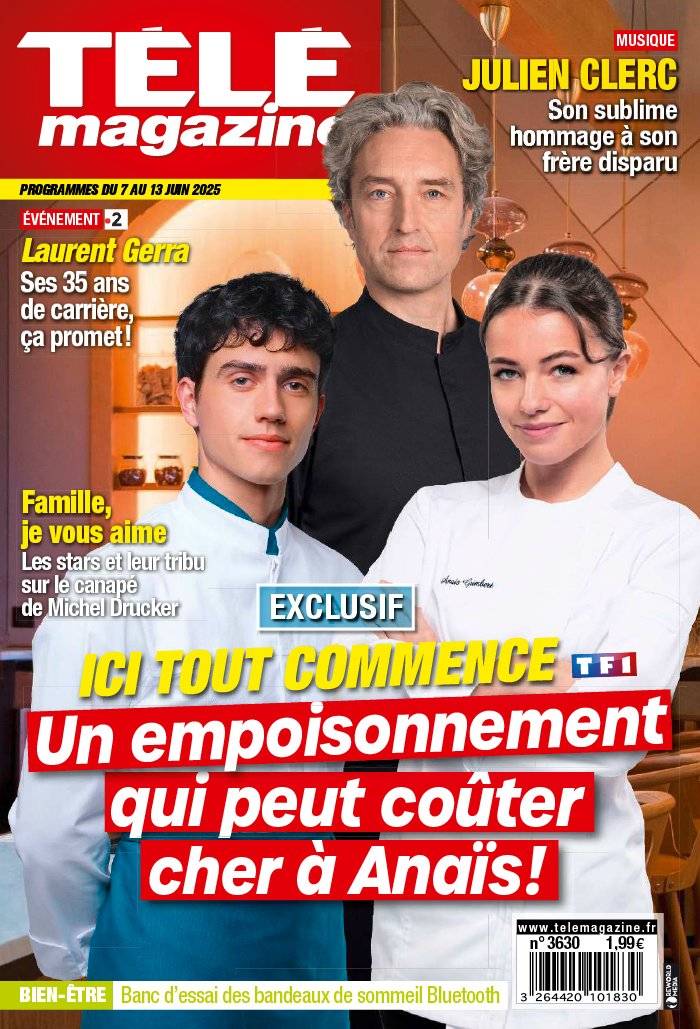 La Une de Télé Magazine n°3630 du 27/05/2025