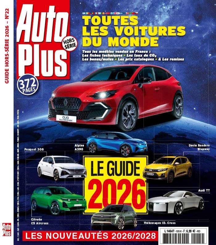 Auto Plus - Abonnement papier + numérique + Hors-séries + Guide + Accès au site + TV - 1 an - 52 n°