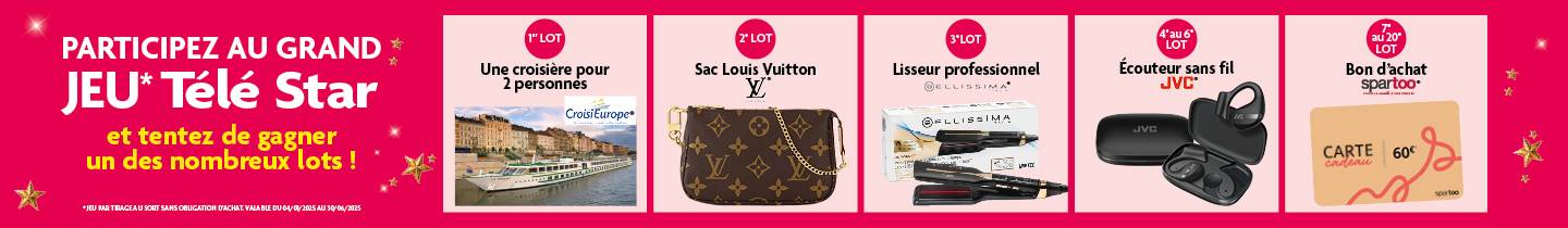 Participez au grand jeu concours Télé Star !