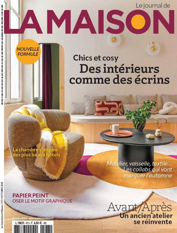 La Une de Le Journal de la Maison n°573 du 18/09/2025