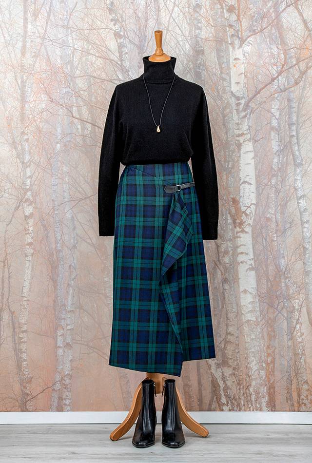 Patron Offert - Jupe Tartan (Modèle Perth)