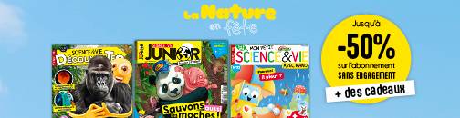 Des abonnements de 3 à 15 ans pour tous les petits explorateurs en herbe !