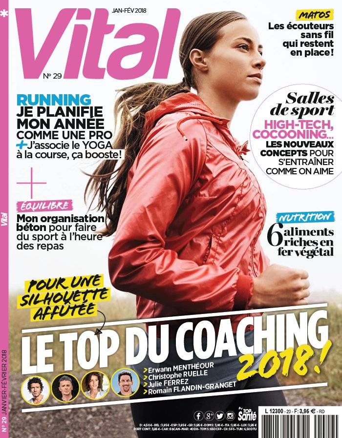 La Une de Vital n°29 du 14/12/2017