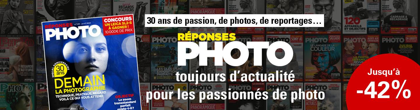 Offre Flash : -41% pour découvrir Réponses Photo !