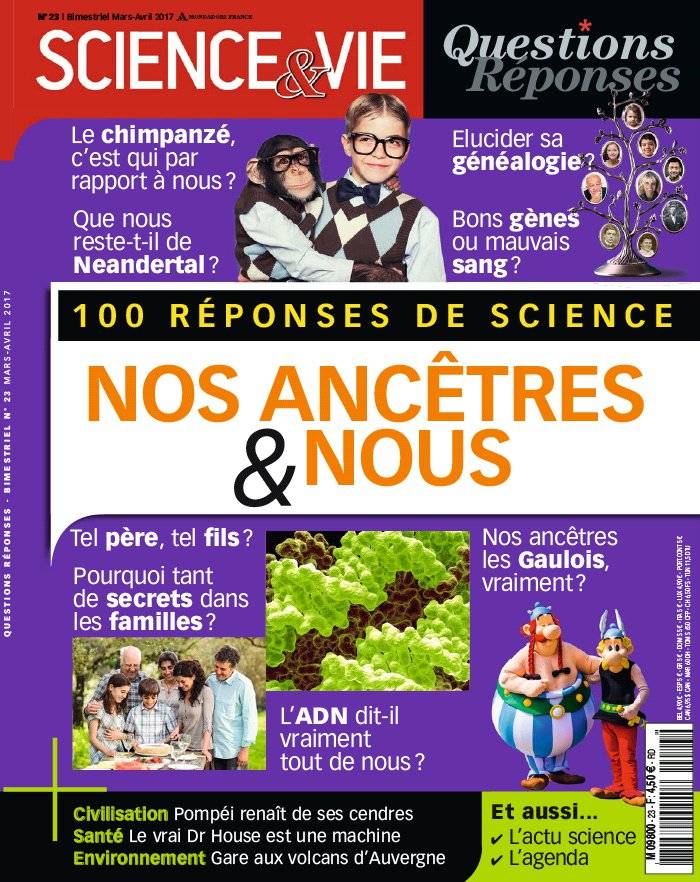 La Une de Science & Vous par Science et Vie n°23 du 17/02/2017