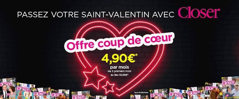 Nouvelle offre d’abonnement Closer