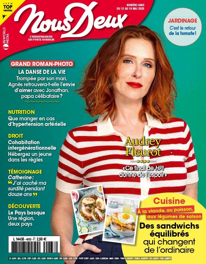 La Une de Nous Deux n°4063 du 12/05/2025