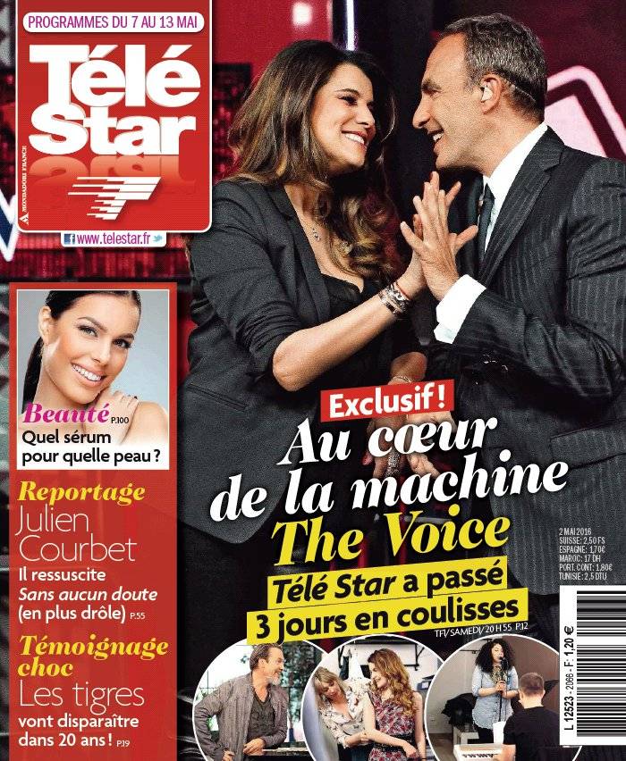 La Une de Télé Star n°2066 du 02/05/2016