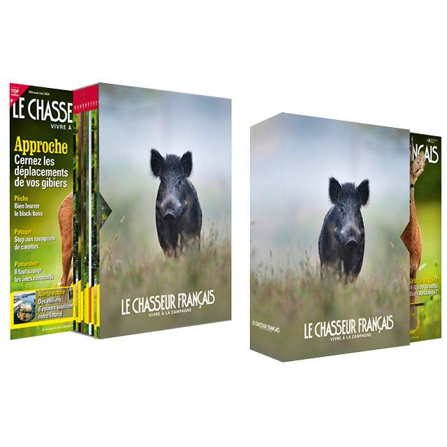 Lot de 2 coffrets de rangement LE CHASSEUR FRANCAIS