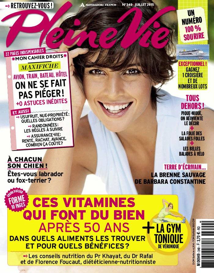 La Une de Pleine Vie n°349 du 12/06/2015