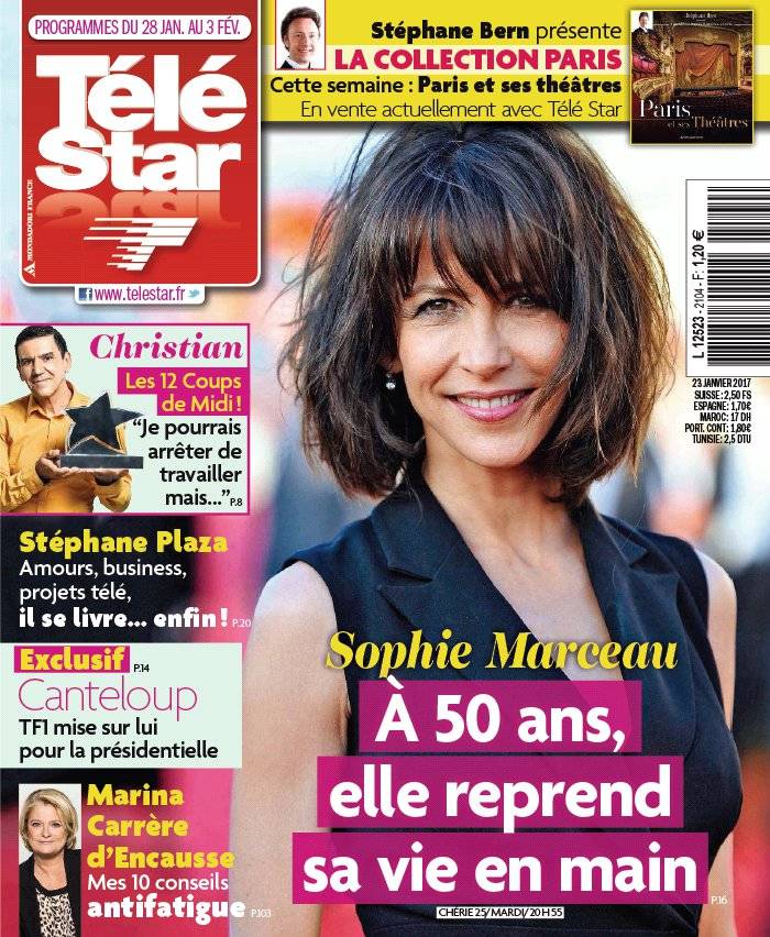 La Une de Télé Star n°2104 du 23/01/2017