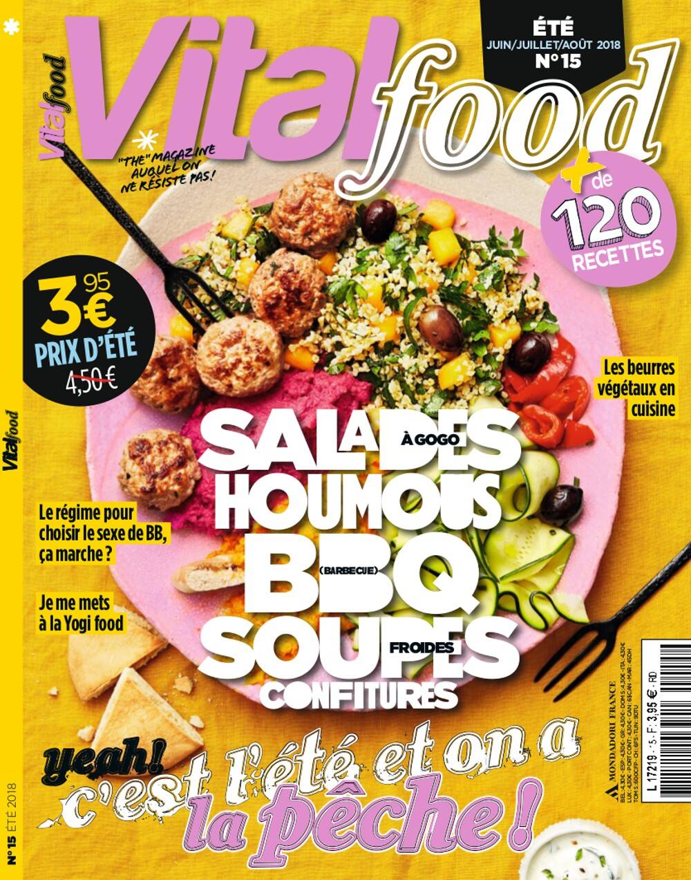 La Une de Vital Food n°15 du 24/05/2018