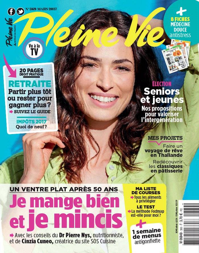 La Une de Pleine Vie n°369 du 10/02/2017