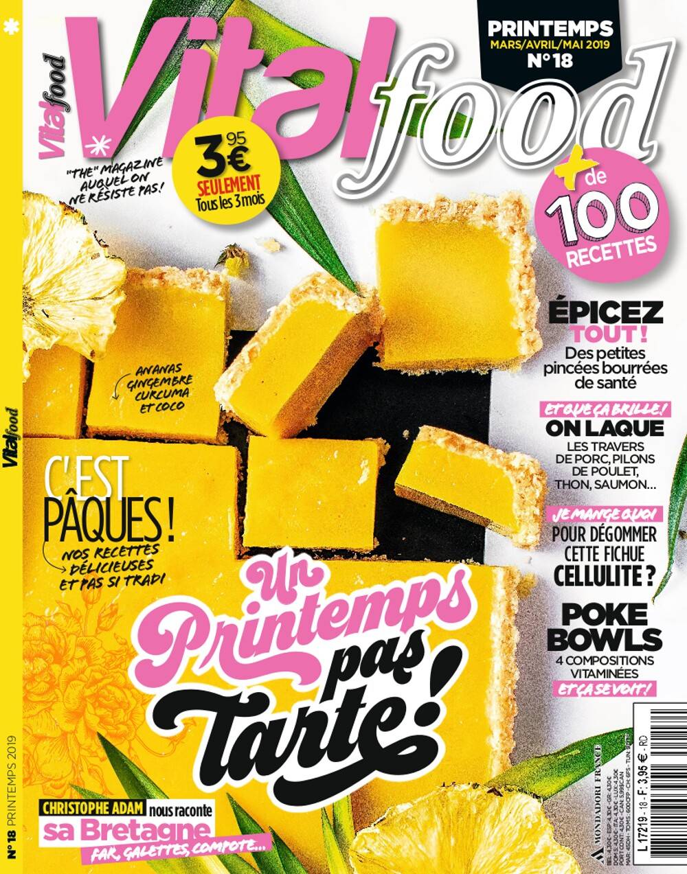 La Une de Vital Food n°18 du 21/02/2019