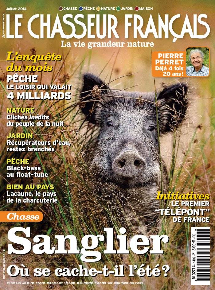 La Une de Le Chasseur Français n°1409 du 24/06/2014