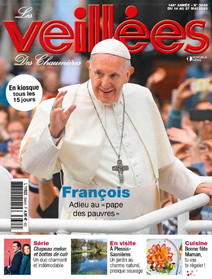 La Une de Les Veillées des Chaumières n°3648 du 14/05/2025