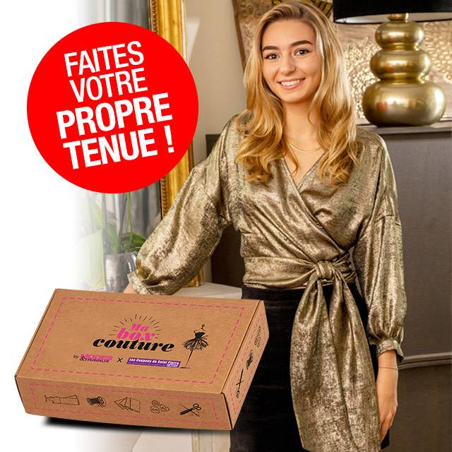 Ma box couture « Tenue de soirée » Modes&Travaux - Les Coupons de Saint-Pierre