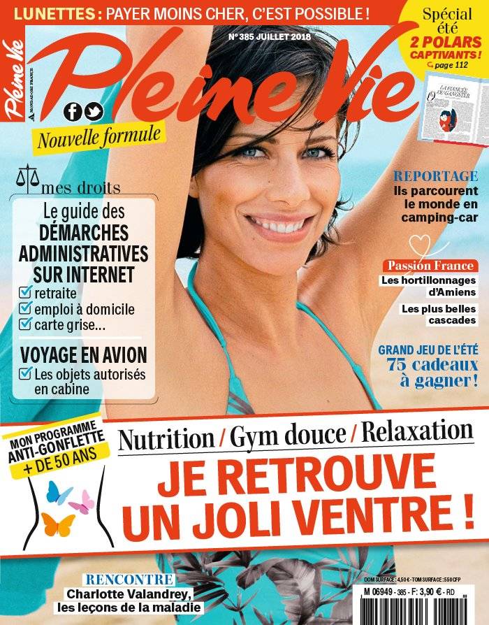 La Une de Pleine Vie n°385 du 11/06/2018