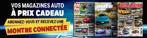 Jusqu'à 6 mois  d'abonnement offerts sur vos magazines automobiles