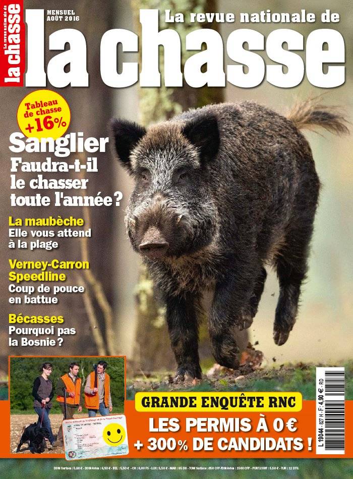 La Revue Nationale de La Chasse N°827