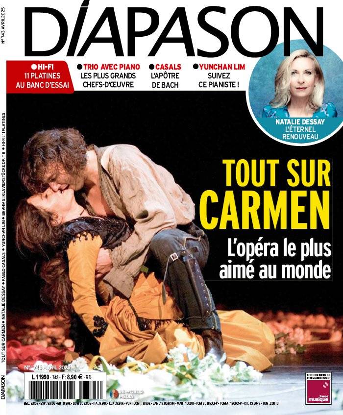 La Une de Diapason n°743 du 28/03/2025