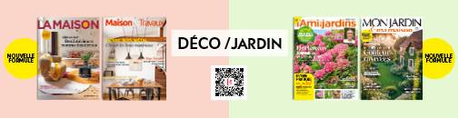 Retrouvez les nouvelles formules de vos magazines déco/jardin préférés !