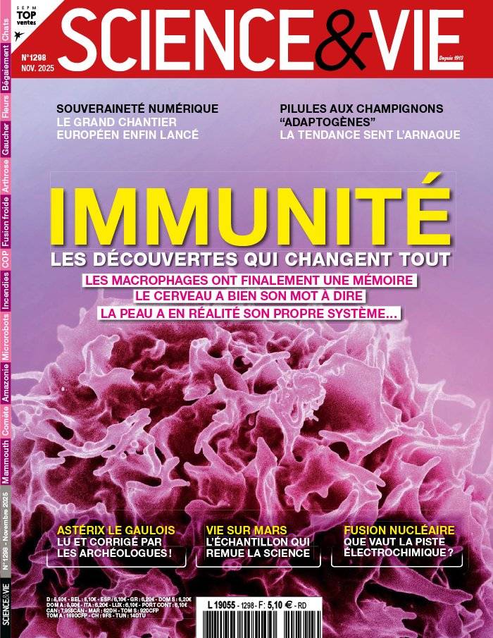 La Une de Science & Vie n°1298 du 22/10/2025
