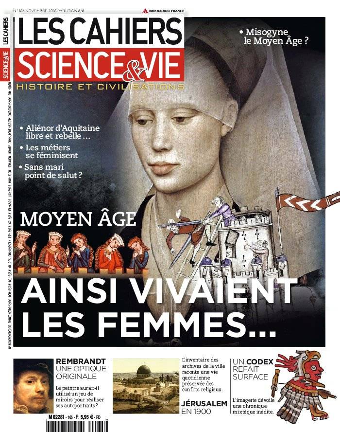 La Une de Les Cahiers de Science et Vie n°165 du 19/10/2016