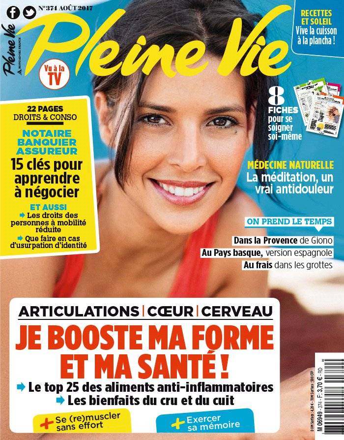 La Une de Pleine Vie n°374 du 13/07/2017