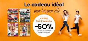 Offre Saint Valentin : le cadeau idéal  pour elle et lui
