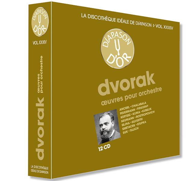 Coffret n°34 DVORAK œuvres pour orchestre