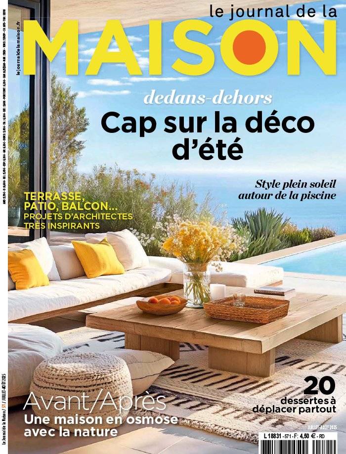 La Une de Le Journal de la Maison n°571 du 19/06/2025