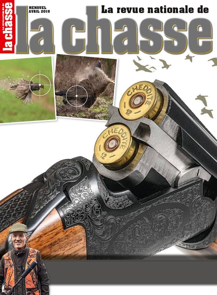 La Une de La Revue Nationale de La Chasse n°847 du 20/03/2018